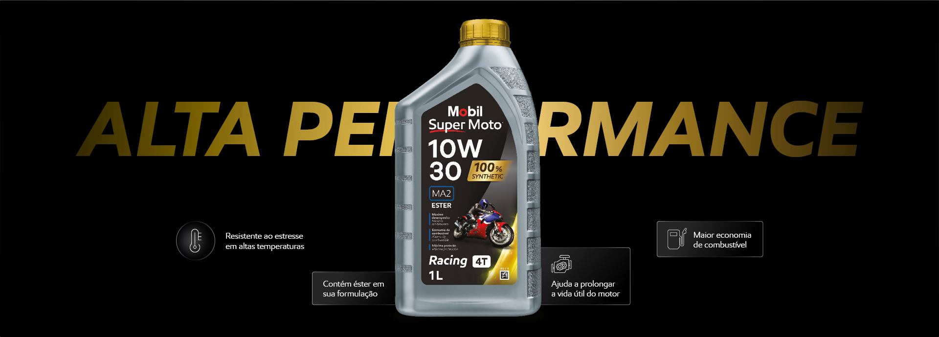 Mobil Super Moto 10W-30 Sintético