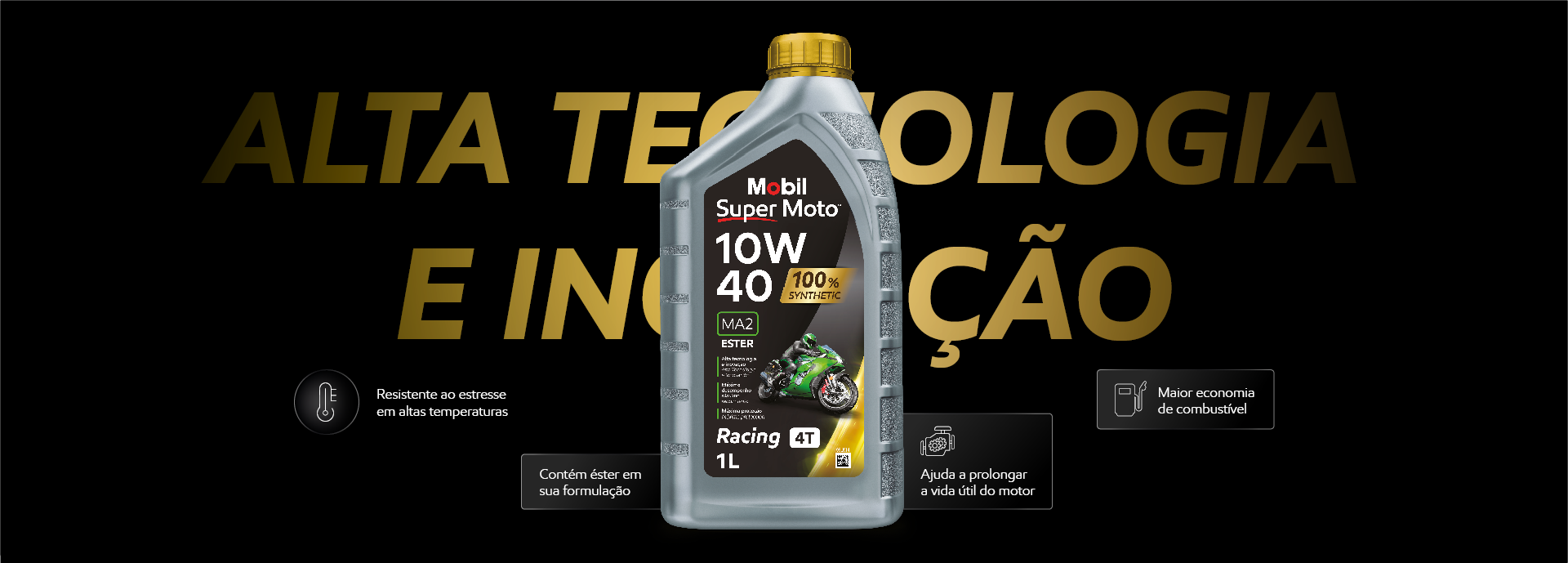 Mobil Super Moto 10W-40 Sintético