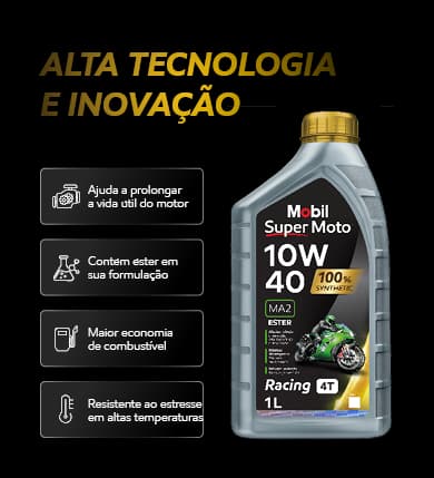 Mobil Super Moto 10W-40 Sintético