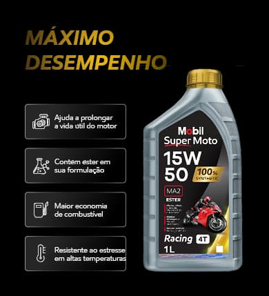 Mobil Super Moto 15W-50 Sintético
