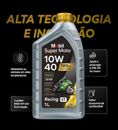 Mobil Super Moto 10W-40 Sintético