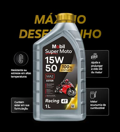 Mobil Super Moto 15W-50 Sintético